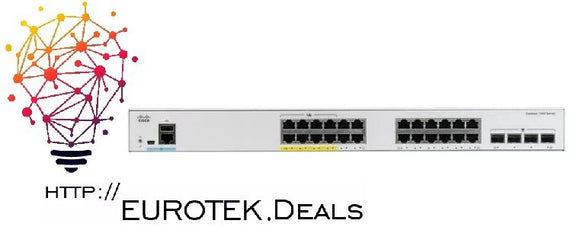 Cisco Catalyst C1000-24P-4X-L-RF 24-Port PoE+ Layer2 Switch | 4x10G SFP+